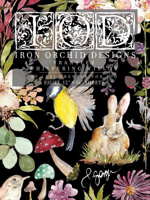 Whispering Willow front 600x800 - My Shabby Chic Corner - Prodotti Iron Orchid Designs - IOD