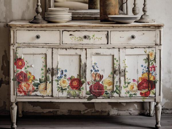 Copy of collage de fleurs on white mockup 600x450 - My Shabby Chic Corner - Prodotti Iron Orchid Designs - IOD